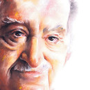 Jorge Amado. Technique: pastel