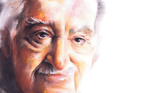 Jorge Amado. Technique: pastel