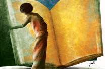 Illustration for newspaper. Technique: digital painting