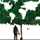 Illustration for newspaper. Technique: digital painting