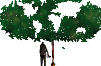 Illustration for newspaper. Technique: digital painting