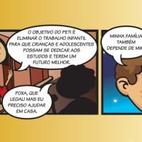 Illustration for brochure. Theme: PETI. Technique: digital painting