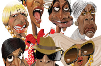 Characters of the play “7 Conto” – Technique: digital painting