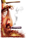 Fidel Castro – Technique: pastel