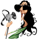 Marisa Monte – Technique: digital painting