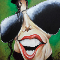 Michael Jackson – Technique: acrylic on canvas