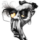 Nelson Rodrigues – Technique: digital painting