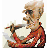 Rubens Fonseca – Technique: digital painting