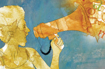 Illustration on politics for women